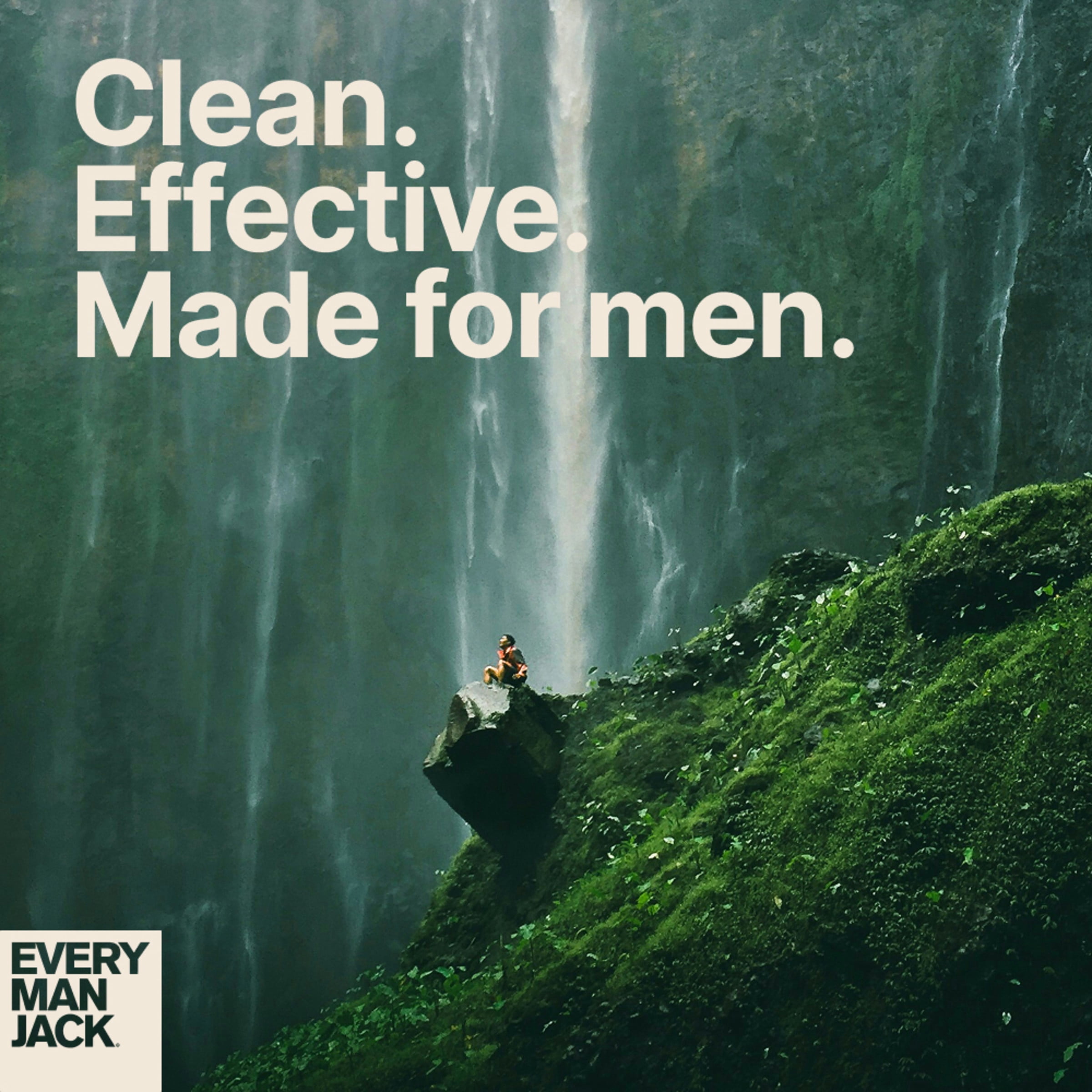 Every Man Jack Nettoyant Barbe + Visage Sel de Mer 200ML