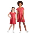 thumbnail image 3 of George Girls' Short-Sleeve Skater Dress, 3 of 6