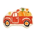 thumbnail image 1 of HHBEAUTY Halloween Bathroom Rug, Fall Pumpkin Bath Mat Water Absorbent Non-Slip Washable for Shower Tub Microfiber Washable Absorbent Carpet Autumn Halloween Thanksgiving Home Kitchen Decoration, 1 of 6