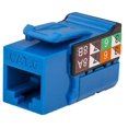 thumbnail image 1 of CAT6 RJ45 Keystone Jack, Série V-Max - Couleur Bleue - (50 pack), 1 of 6