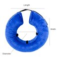 thumbnail image 3 of ziyahi Inflatable Pet Collar Animal Recovery Wound Protective Anti-bite Soft Washable Neck Collar, 3 of 9