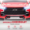thumbnail image 4 of Aosom Voiture Électrique pour Tout-Petit 12V sous Licence Chevrolet TAHOE, Voiture à Chevaucher Rouge, 4 of 9