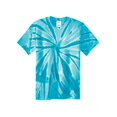 thumbnail image 1 of Gravity Threads Mens Tie-Dye Short-Sleeve T-Shirt - Turquoise - 2X-Large, 1 of 1