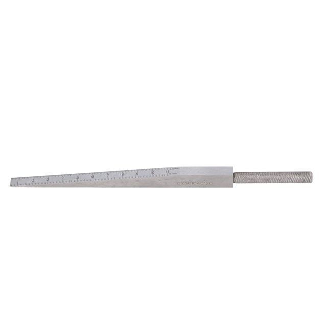 Taper Gauge, Portable Feeler Gauge Stainless Steel Easy To Distinguish Calibration With Storage Bag For Hole Measurement
