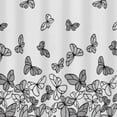 thumbnail image 4 of Mainstays Recycled PEVA Decorative Shower Curtain, Waterproof, Medium Weight, Assorted Designs, 4 of 5