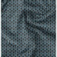 thumbnail image 1 of Soimoi Blue polyester Crepe Fabric Cat Animal Print Fabric by Yard 42 Inch Wide, 1 of 5