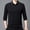 Black, variant on Mens Shirts Sale Clearance! Men's Autumn Business Casual Long Sleeve Polos Shirt