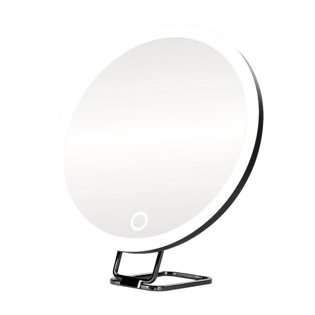 Guardoinrt Lighted Makeup Mirror For Details three-level magnifying mirror: Space 30x Shaving Small Small Magnifying Mirror Magnification On Touch-ups With