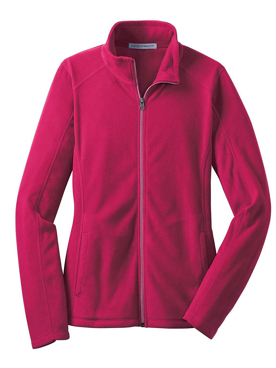 Port Authority Veste en Micropolaire pour Femmes, Fuchsia Foncé S