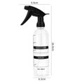 thumbnail image 3 of 500ml Transparent Adjustable Spray Bottle, Car Detailing Sprayer, Multipurpose Cleaning Tool for Auto Home & Garage, 3 of 8