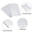thumbnail image 4 of Unique Bargains Clear Report Covers with Sliding Bar, 10mm 75 Sheets Capacity, White, 20Pack, 4 of 6