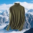 thumbnail image 1 of Ailaofu Chandail à Col Roulé pour Femmes Manches Longues Décontracté Automne Hiver chandail Tricoté, 1 of 6