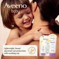 thumbnail image 2 of Aveeno Baby Mineral Sunscreen Lotion SPF 50 - 100% Naturally Sourced Zinc Oxide for Sensitive Skin - Water Resistant, 2 of 8