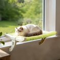 thumbnail image 4 of Cat Window Bed for Indoor Feline Relaxation with Secure Clamping System Cat Bed for Windows and, 4 of 4