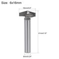 thumbnail image 2 of Unique Bargains Router Bit 6mm Shank 16mm Dia 150 Degree V-Groove End Mill Tungsten Steel CNC, 2 of 5