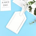 thumbnail image 1 of Luggage Tag Personalized Travel Suitcase Name Address ID Baggage Label Address Holder Portable Boarding Tags Travel Accessories White, 1 of 6