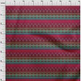 thumbnail image 3 of oneOone Cotton Poplin Fabric Geometric & Floral Block Printed Craft Fabric BTY 56 Inch Wide, 3 of 4