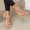 Gold, variant on EGNMCR Womens Sandals , Summer Ladies Shoes Flat Bottom Roman Flip Flops Casual Women's Sandals, of the Day