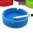 thumbnail image 3 of EGNMCR Cendrier Rond Coloré Cendrier en Caoutchouc Silicone de Qualité Supérieure, 3 of 3
