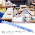 thumbnail image 4 of Jig Saw, Professional High Carbon Steel Reciprocating Saw Blade  For Wood For Pipe For Plastic 18TPI, 4 of 8