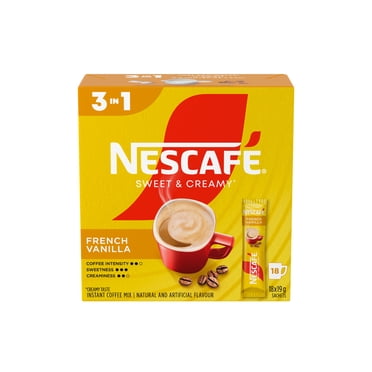 NESCAFE Sweet & Creamy French Vanilla Flavoured Instant Coffee Mix