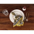 thumbnail image 3 of Vargottam Luxury Collection Dinner Table Linen Dcor Cotton Napkin Printed Fabric Reusable Napkins Set Of 6, 20 X 20 - Asian Block, 3 of 6