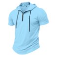 thumbnail image 1 of Timegard Tank Tops Men Crewneck Side Split Solid Color Basic Tee Casual Workout Sleeveless Shirts, 1 of 4