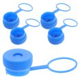 thumbnail image 1 of 5pcs 5 Gallon Water Jug Cap Silicone Reusable Replacement Cap Non Spill Bottle Caps For Bottle Water Dispenser Caps, 1 of 8