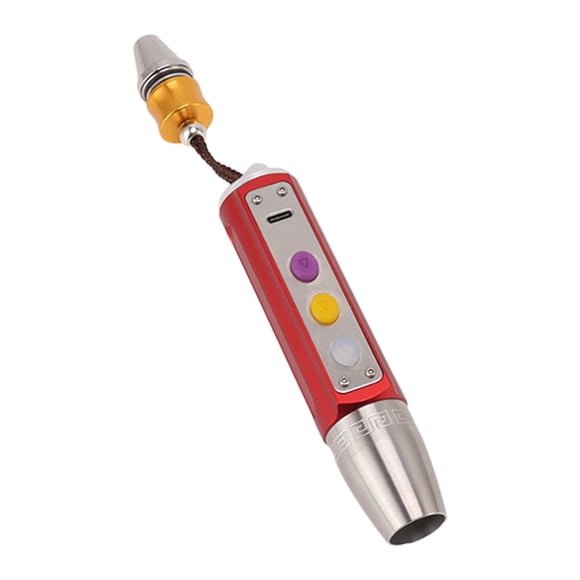Flashlight Rechargeable 3 Lighting Modes Aluminum Alloy Portable Design with 2600mah Battery for Jade Appraisal