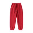 thumbnail image 1 of CHUANK Kids Boys Girls Sweatpants Workout Pants High Waisted Drawstring Trackpants Cinch Bottom Trousers, 1 of 5