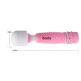 thumbnail image 3 of Bodywand Baguette de Massage Personnelle Mini, Rose, 3 of 3