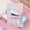 Pink, variant on Cameland Gradient Macaron Color Stapler Mini Small Labor-saving Stapler Student Office Portable Binding Supplies