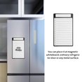 thumbnail image 2 of CHUANK Magnetic Fridge Notepad Magnetic Notepad for Refrigerator Magnetic Memo Pad 8.39”X5”X0.04”, 2 of 10