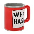 thumbnail image 3 of The Grinch Who Hash Red 16 Oz Sculpted Ceramic Mug, 3 of 4