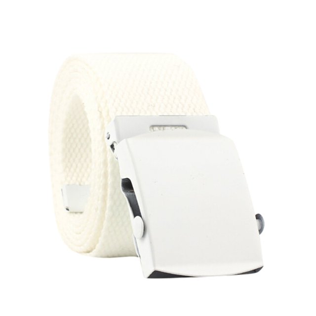 DPTALR Men Women Automatic Nylon Belt Buckle Fans Canvas Belt