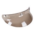 thumbnail image 2 of 3 Snap-Button Visor Lens Visor Flip Up Wind for Open Face Motorcycle Helmet, 2 of 7