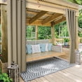 thumbnail image 4 of Thermal Insulated Outdoor Pavilion Shading Curtain for Terrace Patio Home, 4 of 5