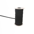 thumbnail image 1 of 100 Yards Length Wide Braided Elastic Rope Knitted Elastic Band for DIY Sewing Crafts/Mask 3mm Black, 1 of 9