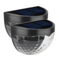 thumbnail image 1 of Outdoor Solar Lights,Outdoor Lighting Products Solar Fence Lights, Solar Powered Outdoor Fence Lighting for Fence Step Stair Post Wall（Black Shell） Solar Outdoor Lights, 1 of 5