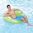 thumbnail image 2 of Intex - Chaise de Piscine Gonflable avec Porte-Gobelet, Diamètre 47 Pieds', Vert, 2 of 2