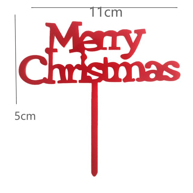 JJKBVCLO Christmas Party Cake Decoration Party Gathering Cake Topper