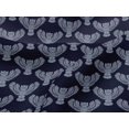 thumbnail image 4 of oneOone Viscose Jersey Fabric Owl Block Printed Craft Fabric BTY 60 Inch Wide, 4 of 5