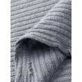 thumbnail image 4 of Innerwin Chandail d'Hiver Chaud pour Femmes Chandail de Détente Couleur Unie Thermique Gris G, 4 of 6
