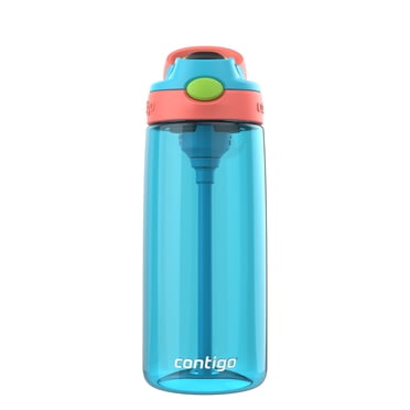Contigo Kids Aubrey Leak-Proof Water Bottle, 20 oz (591 mL), Blue Raspberry