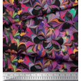 thumbnail image 3 of Soimoi Tissu en Poly Georgette Imprimé Abstrait par Yard 42 Pouces de Large, 3 of 3