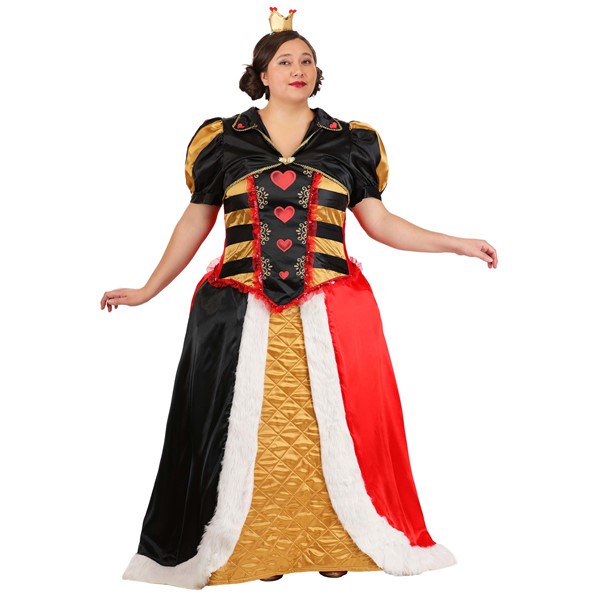 Women's Plus Size Elite Queen of Hearts Costume