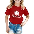 thumbnail image 4 of Birdeem Chemises pour Filles Chemises pour Enfants T-Shirt Graphique à Manches Courtes Col Rond Crop Top pour Filles et Garçons de 3 à 14 Ans T-Shirt Tee, 4 of 9