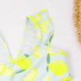 thumbnail image 4 of Girl Swimsuit 2 Piece Summer Tankini Swimsuit Ruffle Floral Pattern Athletic Bathing Suits 6-7 Years, 4 of 6