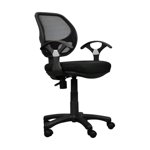 Mesh chaise de bureau en noir