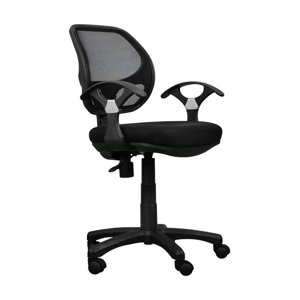 Mesh chaise de bureau en noir